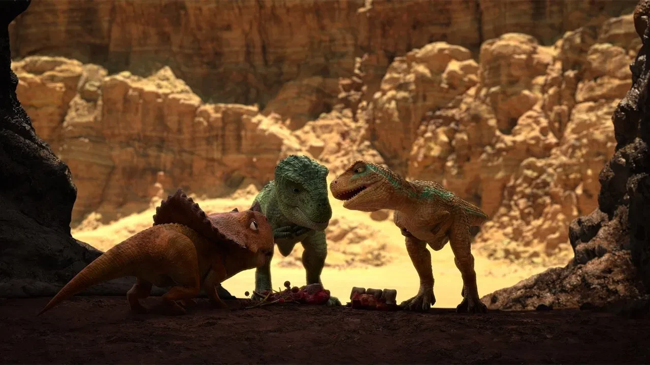 Dino King 3D Journey to Fire Mountain