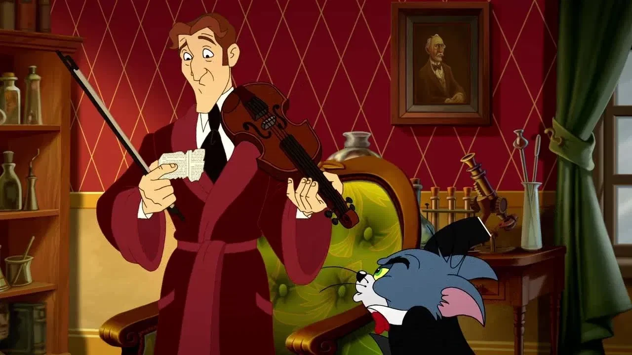 Tom ve Jerry Sherlock Holmes'le Tanışıyor